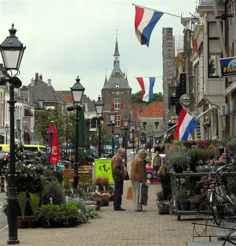 Photo of Colourful Voorstraat in Vianen | Kingdom of the netherlands ...