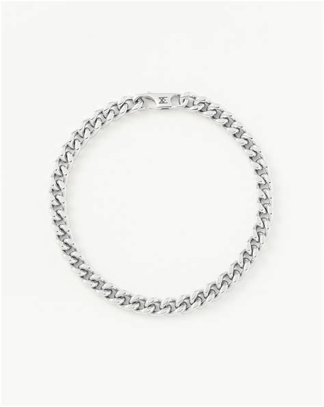 Men's Flat Curb Chain Bracelet Bracelets | Missoma