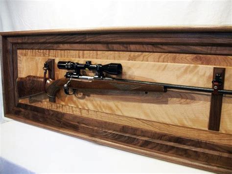 Rifle Display - by WoodshopJoe @ LumberJocks.com ~ woodworking community Man Cave Loft, Man Cave ...