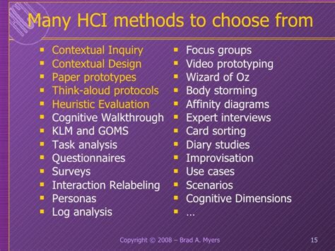 Hci Overview