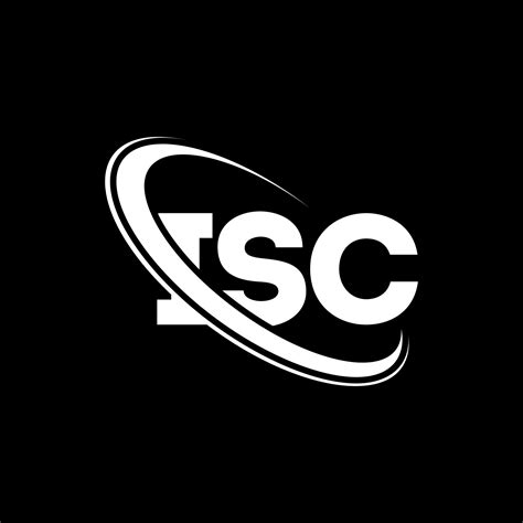 isc-logo. isc brief. isc brief logo ontwerp. initialen isc logo gekoppeld aan cirkel en ...