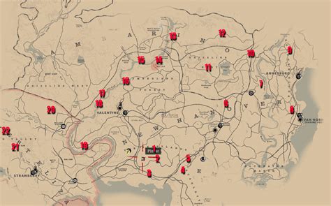 Red Dead 2 Interactive Map - Maping Resources