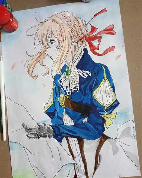 Fan art of Violet Evergarden i did, I hope you guys Like it. : r/VioletEvergarden