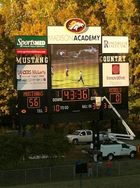 Madison Academy to debut scoreboard formerly used by Vanderbilt - al.com