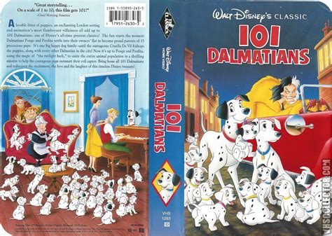 Opening And Closing To 101 Dalmatians (Animated) 1992 VHS (From Walt ...