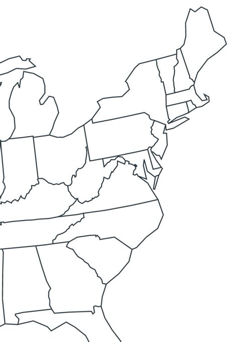 Large Printable Blank United States Map Printable Us - vrogue.co