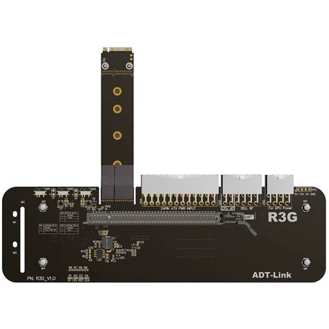 ADT-Link M.2 Key M NVMe External Graphics Card Stand Bracket with PCIe3 ...