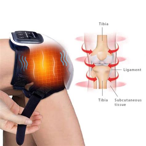 50% Off - Knee Massager With Heat Machine For Knee Pain Relief