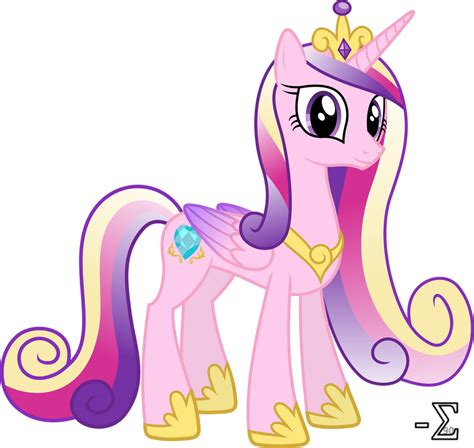 Adorable Princess Cadance by 90Sigma on DeviantArt