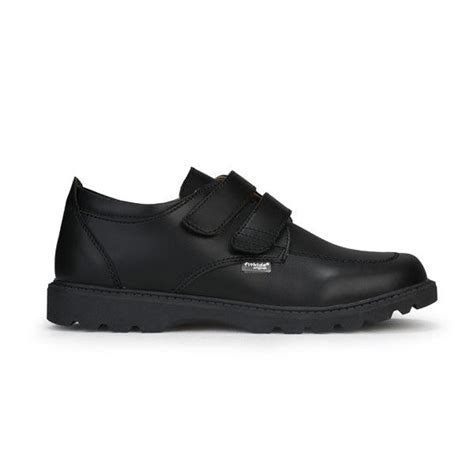 BLACK VELCROS BOYS SCHOOL SHOES