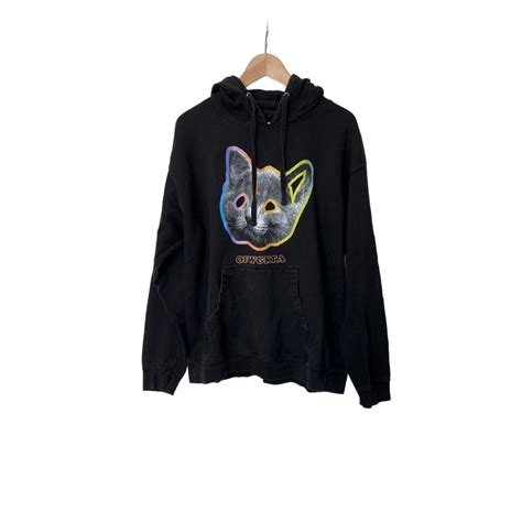 Odd Future Golf Wang OFWGKTA Tron Cat Hoodie Promo Merch MOdd Future Ty | Grailed