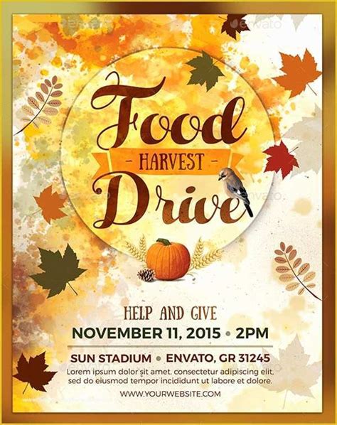 59 Free Can Food Drive Flyer Template | Heritagechristiancollege