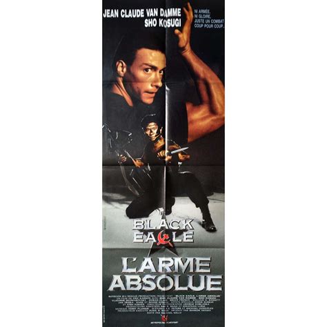 BLACK EAGLE L'ARME ABSOLUE Movie Poster 23x63 in.