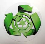 Recycle Symbol Sticker 50mm [719] – Vath Ventures