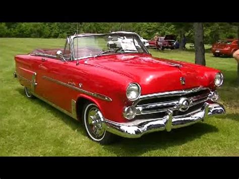 1952 Ford Crestline Sunliner Convertible - YouTube