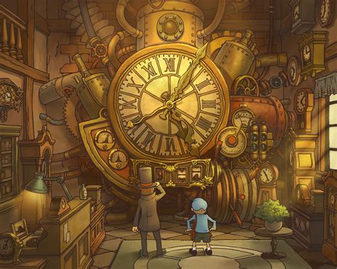 The art of wallpapers | Professor layton, Layton, Professor