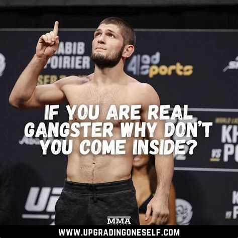 Khabib quotes (10) - Upgrading Oneself