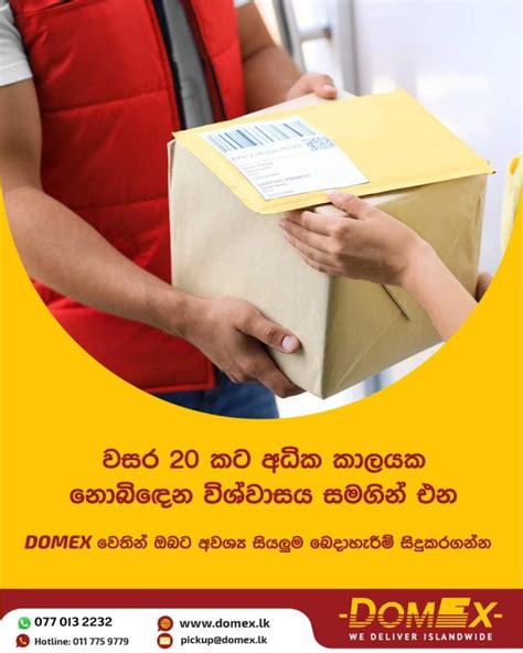 Domex | Courier Service in Sri Lanka | Express Delivery Service