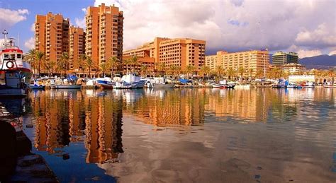 Las Palmeras Fuengirola Overlooking Fuengirola Harbour, Las Palmeras ...