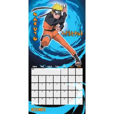 2023 Naruto Shippuden Wall Calendar | Waterstones