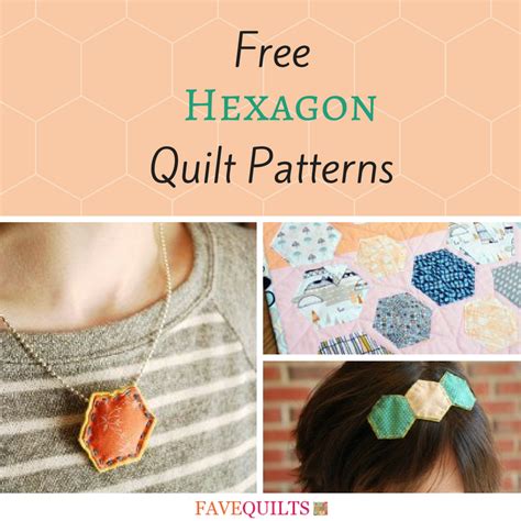 11 Free Hexagon Quilt Patterns | FaveQuilts.com