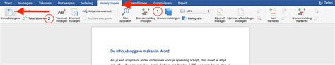 De Inhoudsopgave maken in Word | Inclusief voorbeelden - 24editor