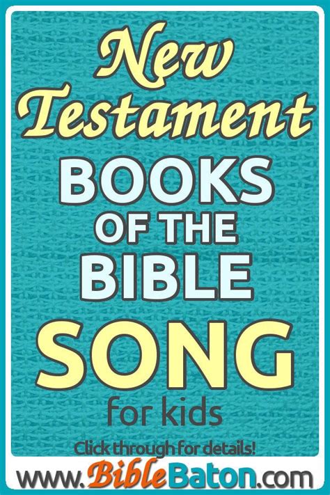 Learn the Books of the New Testament with Fun Songs