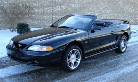 Black 1997 Ford Mustang GT Convertible - MustangAttitude.com Photo Detail