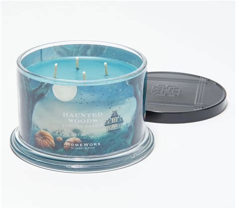 HomeWorx by Harry Slatkin Graveyard Pedestal with 18oz Candle - QVC.com