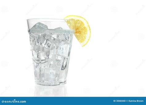 Ice Water With Lemon Stock Photo - Image: 3068440