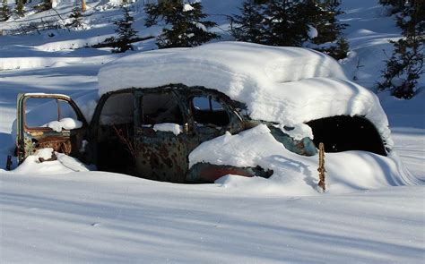 Ever Get Stuck In The Snow? Photograph by Mark Eisenbeil - Fine Art America