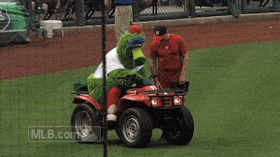 Phillie Phanatic Baseball GIF by MLB - Find & Share on GIPHY