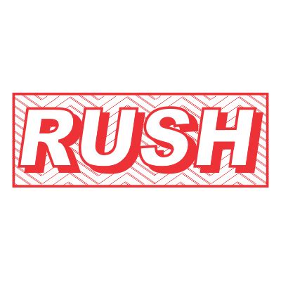 RUSH Office Stamp - Designer Series