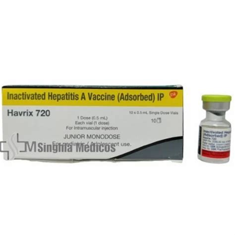 Havrix 720 Junior Monodose Vaccine at Rs 1650/piece | Pansoli | New ...