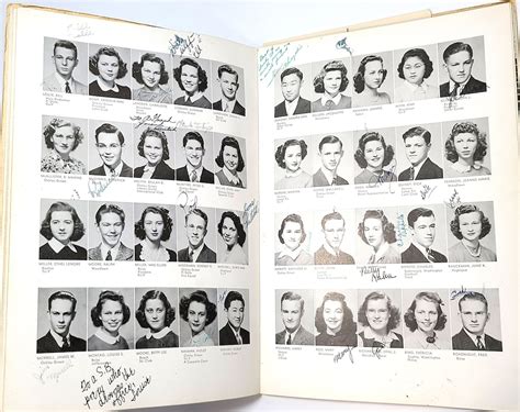 Jefferson High School Yearbook the Spectrum June 1941 & Jan - Etsy