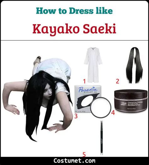 Kayako Saeki (The Grudge) Costume for Cosplay & Halloween