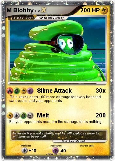 Pokémon M Blobby - Slime Attack - My Pokemon Card