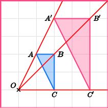 Centre of Enlargement - GCSE Maths - Steps, Examples & Worksheet