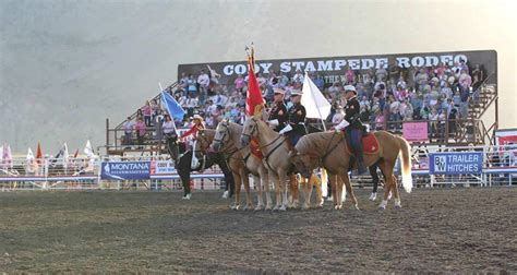 Cody Stampede Rodeo 2016 in Cody, Wyoming