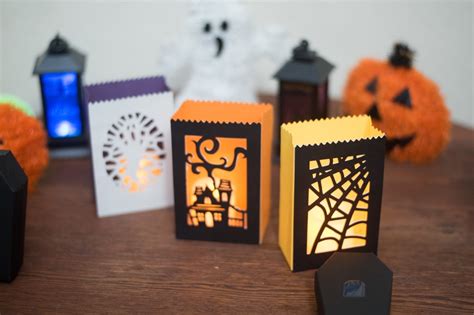 DIY Halloween Luminaries - Clarks Condensed