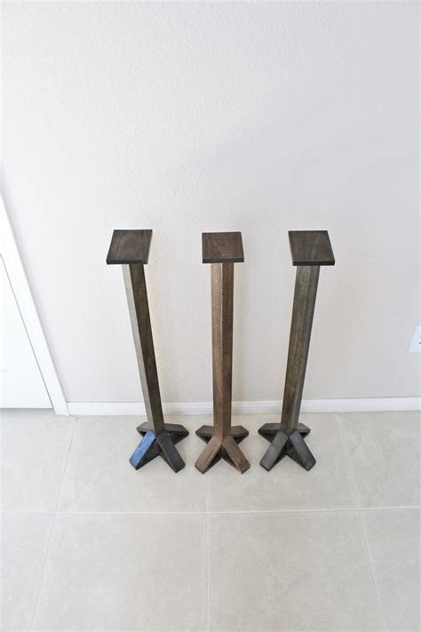 Speaker Stands / Solid Wood / Contemporary / Urban Farmhouse - Etsy