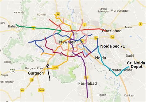 Noida – Gr. Noida Metro Line to be Named Aqua Line - The Metro Rail Guy