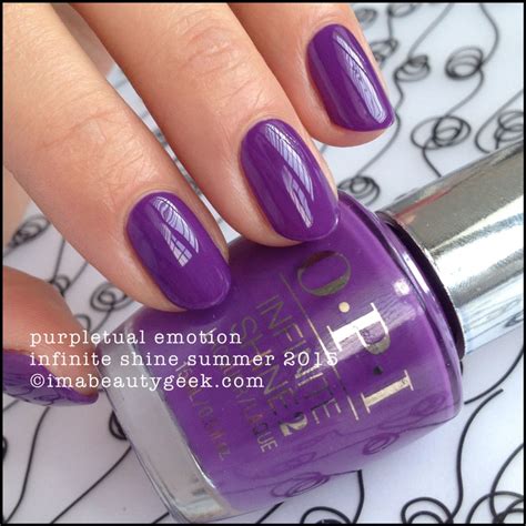 OPI INFINITE SHINE SUMMER 2015 SWATCHES & REVIEW | Purple gel nails, Opi nail polish colors, Opi ...