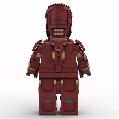 LEGO® instructions Iron Man Mega Figure (fits official Lego Helmet)