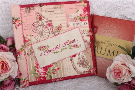 “A Grateful Heart” Perpetual Journal Keep – Faeries In My Garden