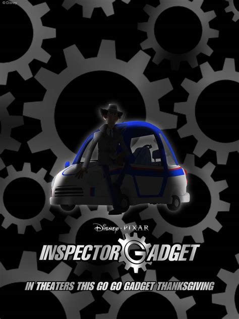 Disney Pixar Inspector Gadget Poster by seanscreations1 on DeviantArt