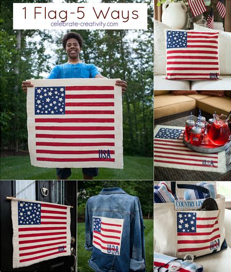 Old Glory 1 Flag-5 Patriotic Ways - Celebrate Creativity