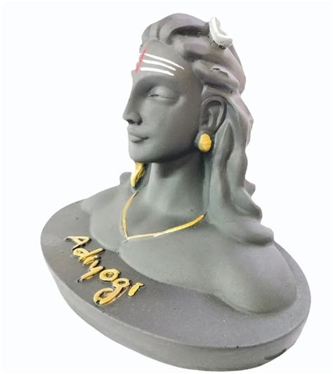 Polyresin Grey Adi Yogi Statue, Temple at Rs 65/piece in New Delhi | ID ...