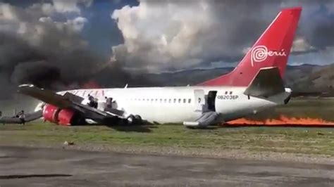 Video: Boeing airliner catches fire, forces emergency landing - News ...