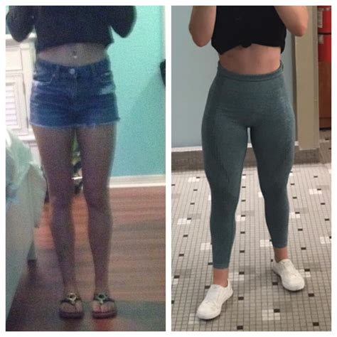 16 (110 lbs) to 22 (135 lbs) was only really consistent in the gym for ...